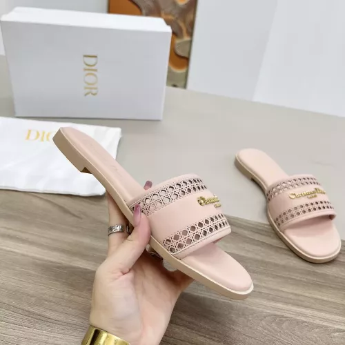 Replica Christian Dior Slippers For Women #1275281 $82.00 USD for Wholesale