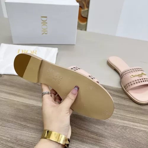 Replica Christian Dior Slippers For Women #1275281 $82.00 USD for Wholesale