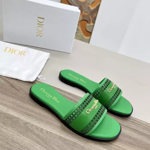 Replica Christian Dior Slippers For Women #1275286 $82.00 USD for Wholesale