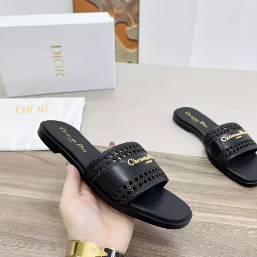 Replica Christian Dior Slippers For Women #1275288 $82.00 USD for Wholesale