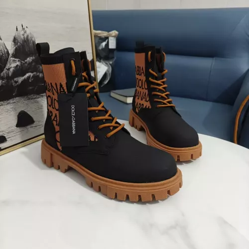 Replica Dolce & Gabbana D&G Boots For Women #1275328 $130.00 USD for Wholesale