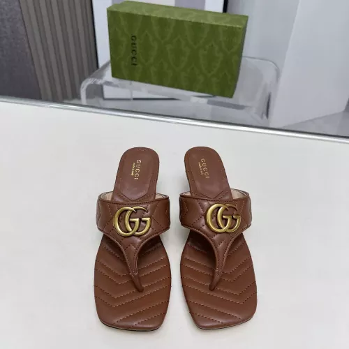 Replica Gucci Slippers For Women #1275332 $85.00 USD for Wholesale