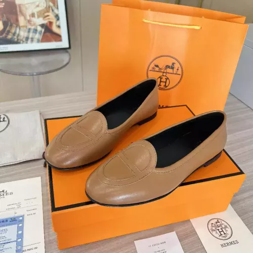 Hermes Leather Shoes For Women #1275335 $108.00 USD, Wholesale Replica Hermes Leather Shoes