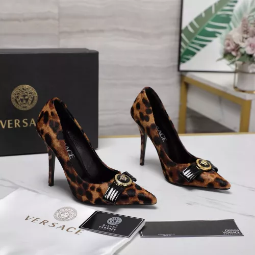 Replica Versace High-Heeled Shoes For Women #1275358 $118.00 USD for Wholesale