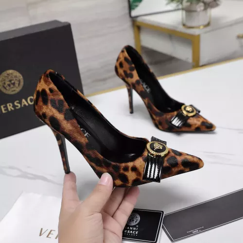 Replica Versace High-Heeled Shoes For Women #1275358 $118.00 USD for Wholesale