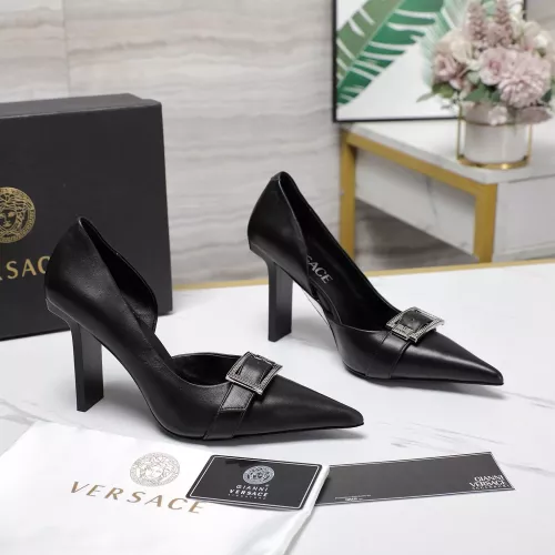 Replica Versace High-Heeled Shoes For Women #1275361 $118.00 USD for Wholesale