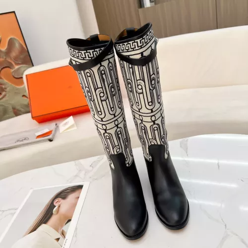 Replica Hermes Boots For Women #1275407 $118.00 USD for Wholesale