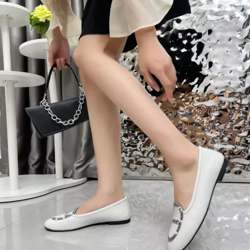 Replica Hermes Leather Shoes For Women #1275409 $108.00 USD for Wholesale