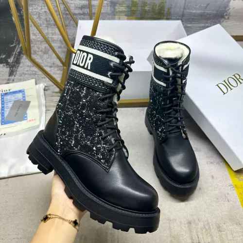 Replica Christian Dior Boots For Women #1275411 $130.00 USD for Wholesale