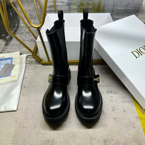 Replica Christian Dior Boots For Women #1275412 $115.00 USD for Wholesale