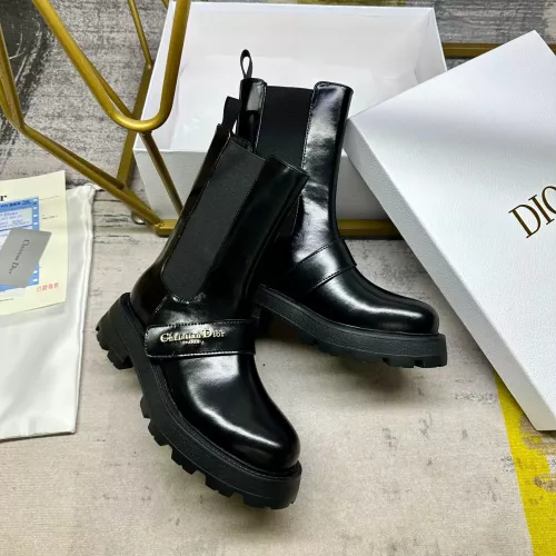 Replica Christian Dior Boots For Women #1275412 $115.00 USD for Wholesale