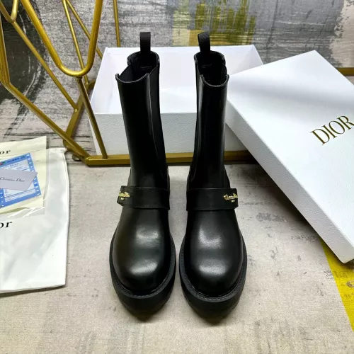 Replica Christian Dior Boots For Women #1275413 $115.00 USD for Wholesale