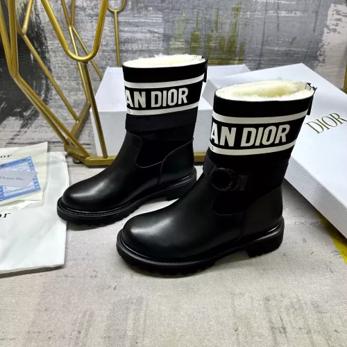 Replica Christian Dior Boots For Women #1275414 $130.00 USD for Wholesale