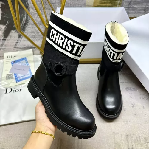 Replica Christian Dior Boots For Women #1275414 $130.00 USD for Wholesale