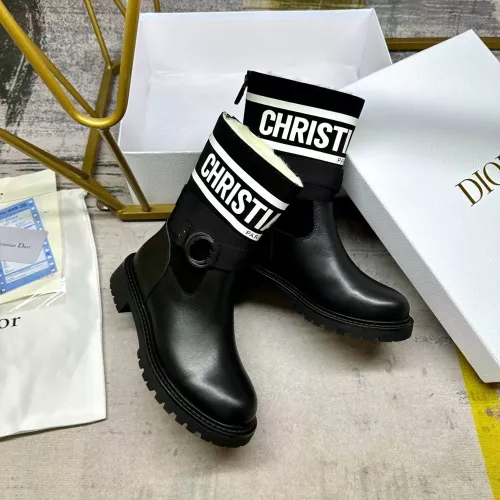 Replica Christian Dior Boots For Women #1275414 $130.00 USD for Wholesale