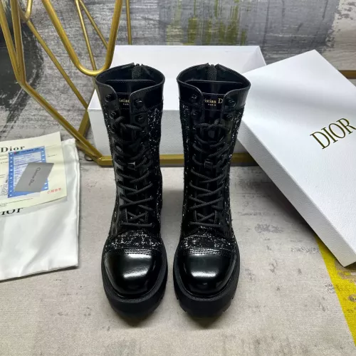 Replica Christian Dior Boots For Women #1275415 $115.00 USD for Wholesale