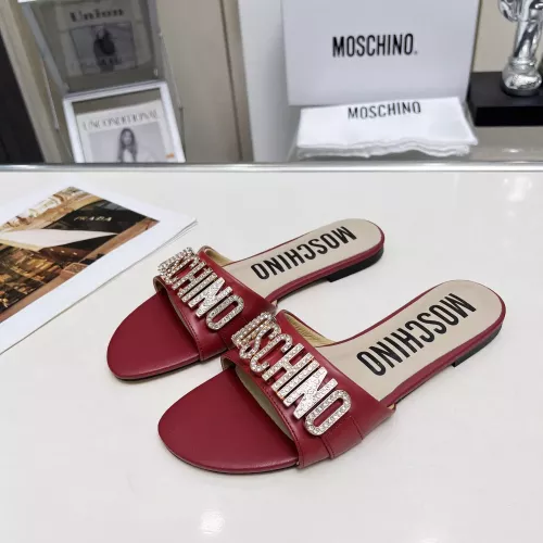 Moschino Slippers For Women #1275426 $72.00 USD, Wholesale Replica Moschino Slippers