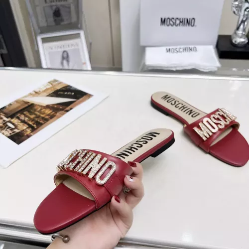 Replica Moschino Slippers For Women #1275426 $72.00 USD for Wholesale