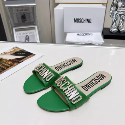 Moschino Slippers For Women #1275429 $72.00 USD, Wholesale Replica Moschino Slippers