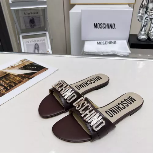 Moschino Slippers For Women #1275430 $72.00 USD, Wholesale Replica Moschino Slippers