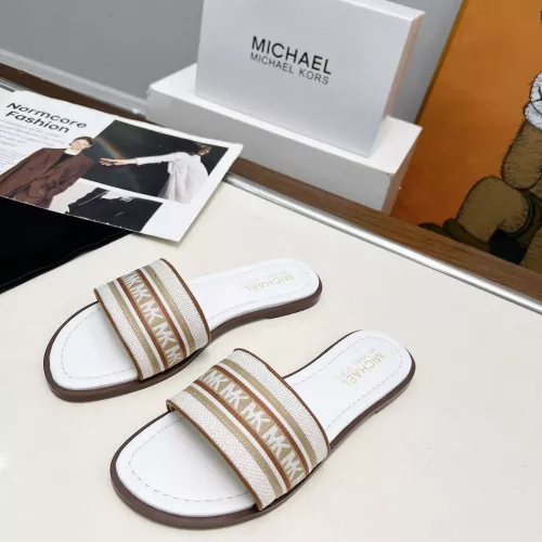 Michael Kors Slippers For Women #1275432 $82.00 USD, Wholesale Replica Michael Kors Slippers