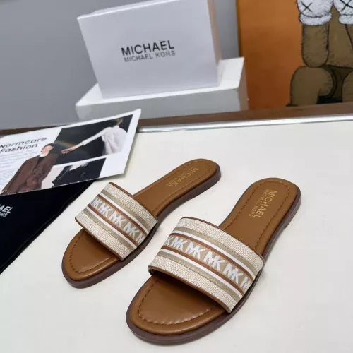 Michael Kors Slippers For Women #1275433 $82.00 USD, Wholesale Replica Michael Kors Slippers