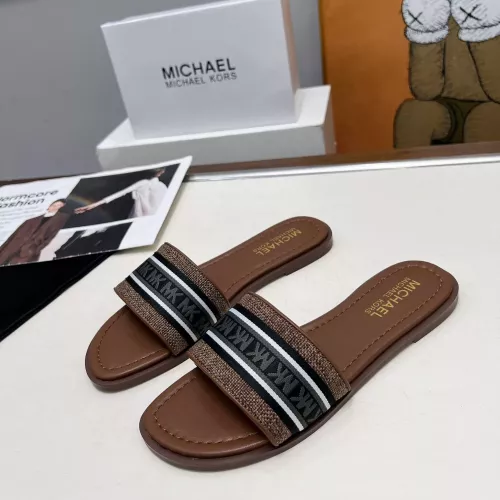 Michael Kors Slippers For Women #1275434 $82.00 USD, Wholesale Replica Michael Kors Slippers