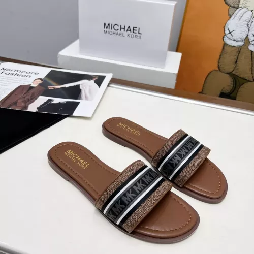 Replica Michael Kors Slippers For Women #1275434 $82.00 USD for Wholesale