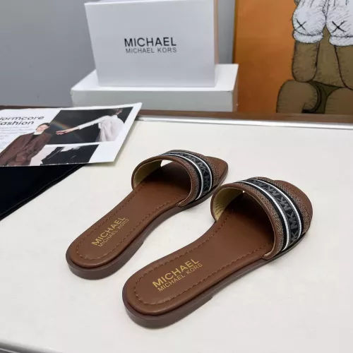 Replica Michael Kors Slippers For Women #1275434 $82.00 USD for Wholesale