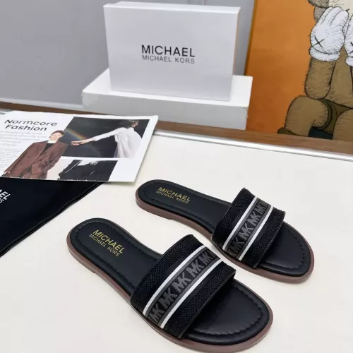 Replica Michael Kors Slippers For Women #1275435 $82.00 USD for Wholesale