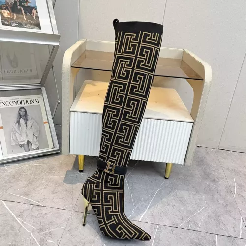 Replica Balmain Boots For Women #1275439 $112.00 USD for Wholesale