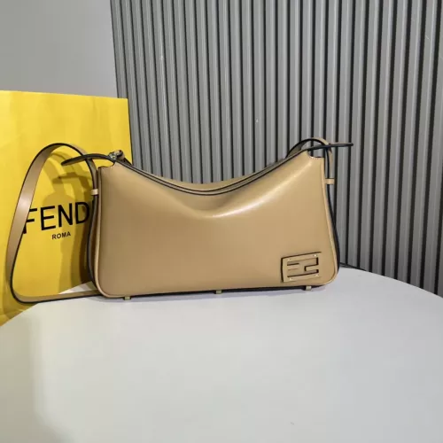 Fendi AAA Quality Shoulder Bags For Women #1275448 $155.00 USD, Wholesale Replica Fendi AAA Quality Shoulder Bags