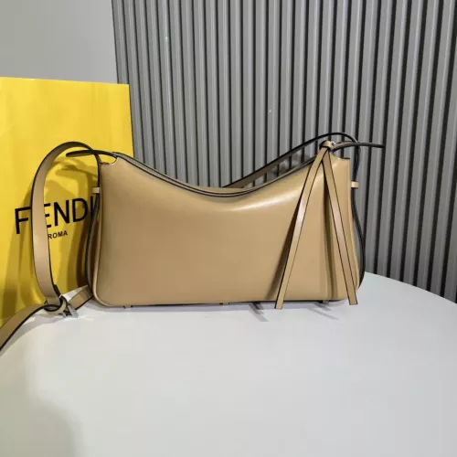 Replica Fendi AAA Quality Shoulder Bags For Women #1275448 $155.00 USD for Wholesale