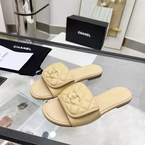 Chanel Slippers For Women #1275450 $82.00 USD, Wholesale Replica Chanel Slippers