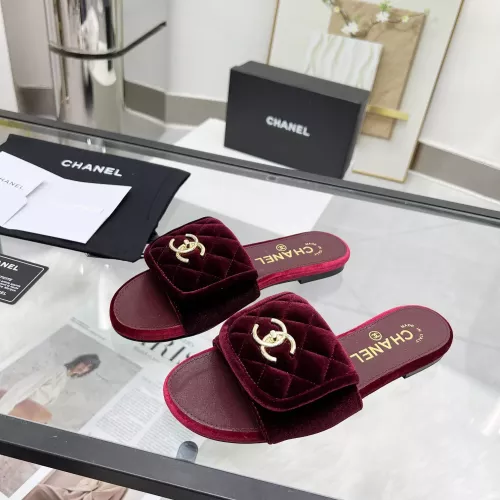 Chanel Slippers For Women #1275452 $82.00 USD, Wholesale Replica Chanel Slippers