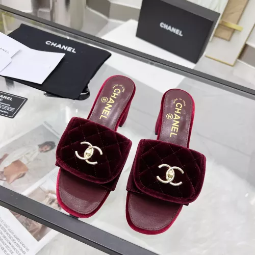 Replica Chanel Slippers For Women #1275466 $82.00 USD for Wholesale