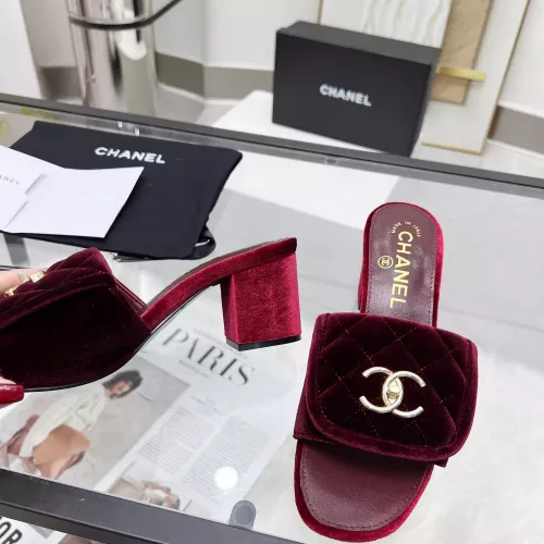 Replica Chanel Slippers For Women #1275466 $82.00 USD for Wholesale