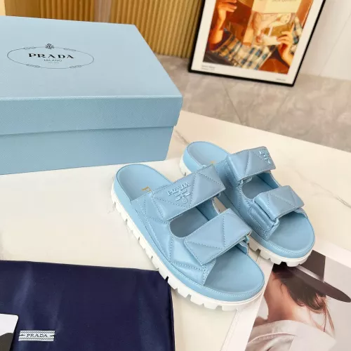 Replica Prada Slippers For Women #1275479 $98.00 USD for Wholesale