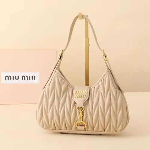 MIU MIU AAA Quality Shoulder Bags For Women #1275493 $68.00 USD, Wholesale Replica MIU MIU AAA Quality Shoulder Bags