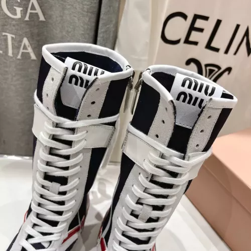 Replica MIU MIU Boots For Women #1275505 $112.00 USD for Wholesale