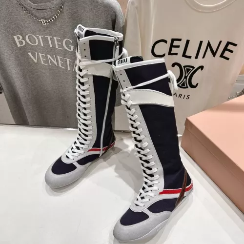 MIU MIU Boots For Women #1275507 $125.00 USD, Wholesale Replica MIU MIU Boots