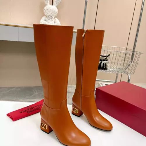 Replica Valentino Boots For Women #1275519 $155.00 USD for Wholesale