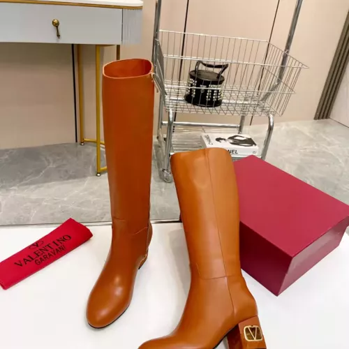 Replica Valentino Boots For Women #1275519 $155.00 USD for Wholesale