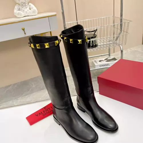 Replica Valentino Boots For Women #1275521 $155.00 USD for Wholesale