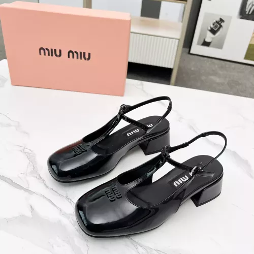 MIU MIU Sandal For Women #1275549 $85.00 USD, Wholesale Replica MIU MIU Sandal