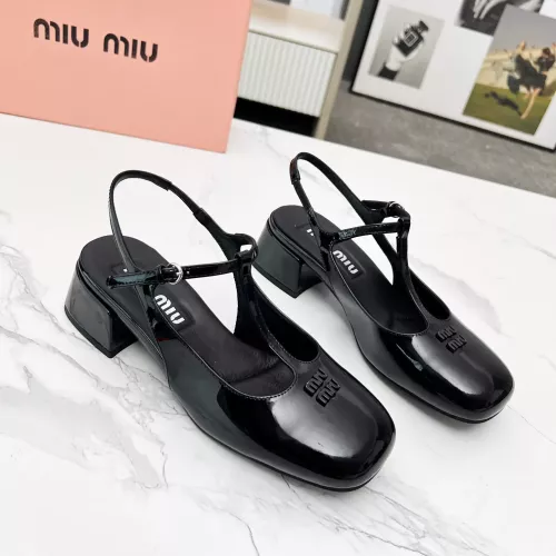 Replica MIU MIU Sandal For Women #1275549 $85.00 USD for Wholesale