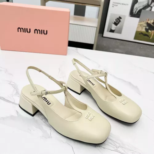 MIU MIU Sandal For Women #1275551 $85.00 USD, Wholesale Replica MIU MIU Sandal