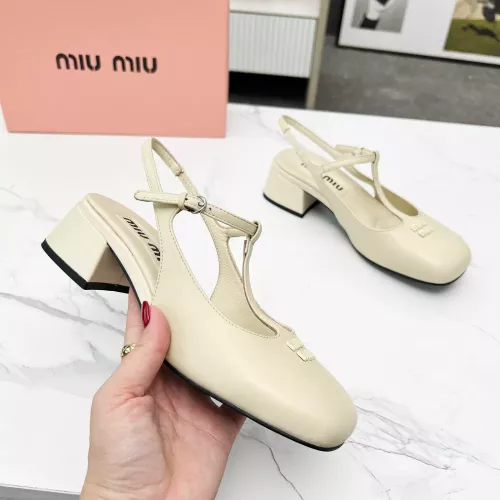 Replica MIU MIU Sandal For Women #1275551 $85.00 USD for Wholesale