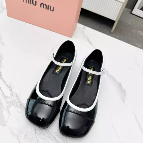 Replica MIU MIU High-Heeled Shoes For Women #1275559 $92.00 USD for Wholesale