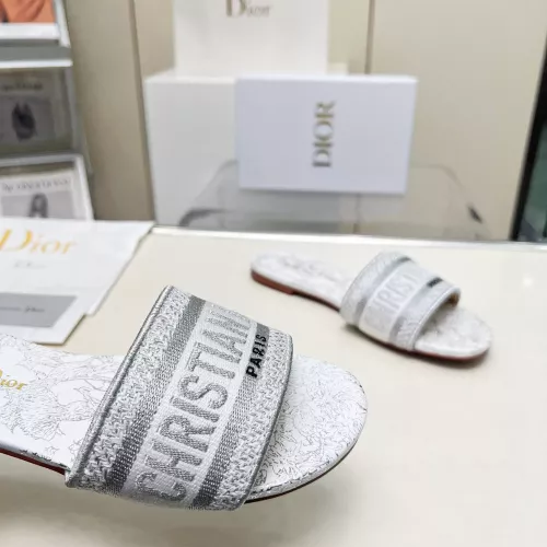 Replica Christian Dior Slippers For Women #1275563 $82.00 USD for Wholesale